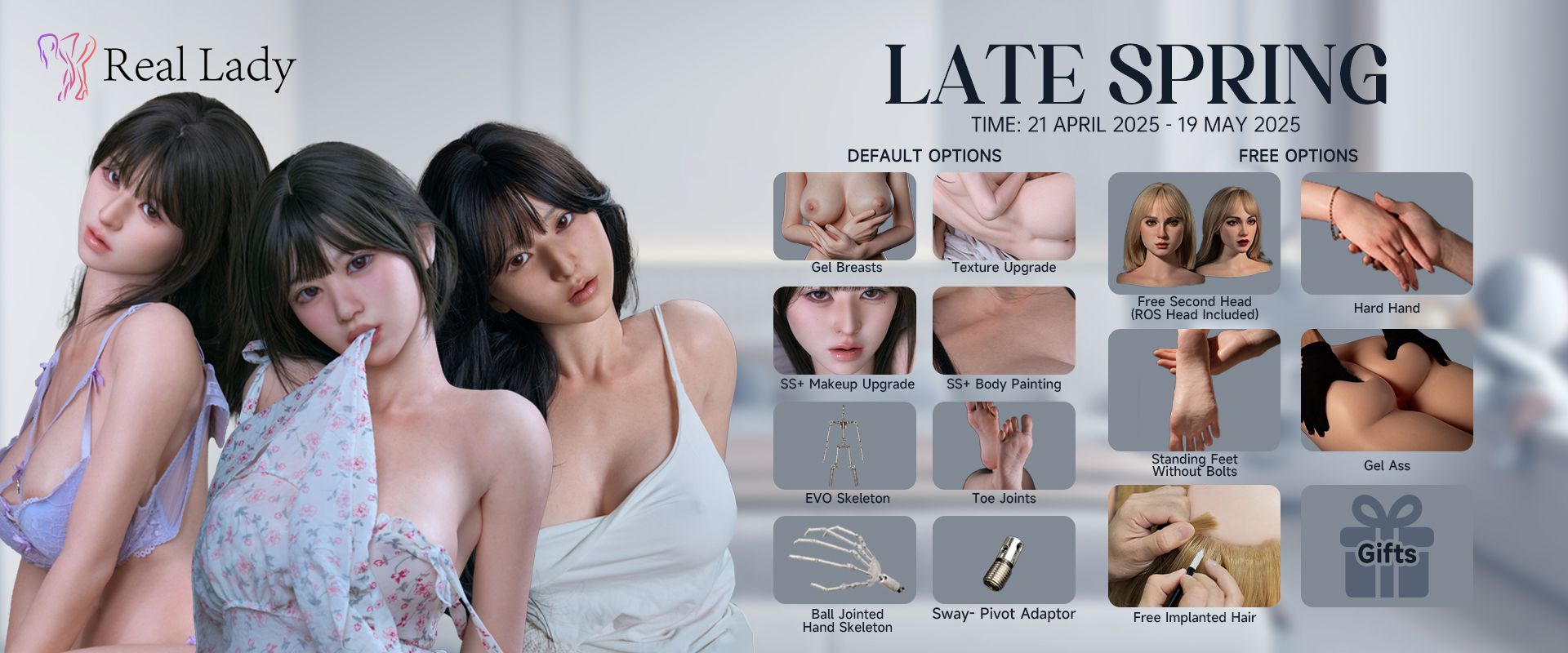 Real Lady SexDoll Promotion Mai 2025